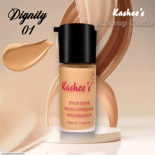 kashees even tone high coverage foundation